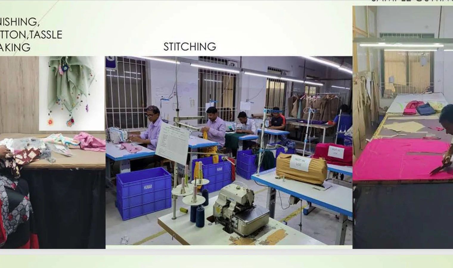 Sampling department